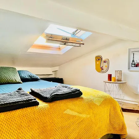 منزل للإقامة Parc Buttes Chaumont - Studio Mezzanine