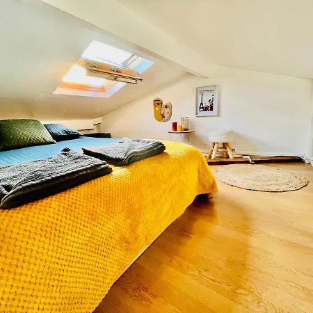 منزل للإقامة Parc Buttes Chaumont - Studio Mezzanine